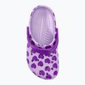 Dětské dřeváky Crocs Classic Easy Icon Clog levandulová 7