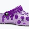 Dětské dřeváky Crocs Classic Easy Icon Clog levandulová 8