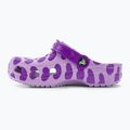 Dětské dřeváky Crocs Classic Easy Icon Clog levandulová 11