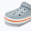 Nazouváky  Crocs Bayaband Clog blue grey/orange 8