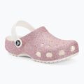 Dětské žabky Crocs Classic Glitter Clog white/rainbow 2