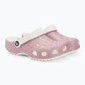 Dětské žabky Crocs Classic Glitter Clog white/rainbow 6