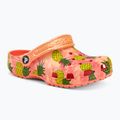 Dětské žabky Crocs Classic Pool Party Clog K orange 207826-83E