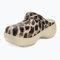 Dámské nazouváky   Crocs Classic Platform Animal Remix bone/leopard 8