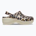 Dámské nazouváky   Crocs Classic Platform Animal Remix bone/leopard 10