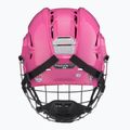 Dětská hokejová helma CCM Tacks 70 Combo JR pink 4