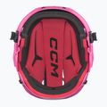 Dětská hokejová helma  CCM Tacks 70 Combo pink 5