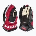 Hokejové rukavice  CCM JetSpeed FT6 Pro SR black/red/white