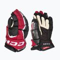 Dětské hokejové rukavice CCM JetSpeed FT6 Pro JR black/red/white