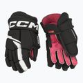 Dětské hokejové rukavice  CCM Next YTH black/white 2