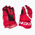 Dětské hokejové rukavice CCM Next YTH red/white