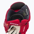 Hokejové rukavice CCM Tacks XF Pro SR red/white 4