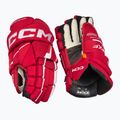 Hokejové rukavice CCM Tacks XF SR red/white 2
