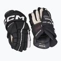 Hokejové rukavice CCM Tacks XF80 SR black/white 2