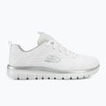 Dámské boty SKECHERS Graceful Get Connected white/silver 2