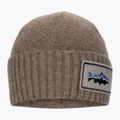 Patagonia Brodeo Beanie fitz roy trout patch/ash tan trekingová čepice 2