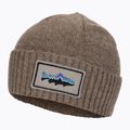 Patagonia Brodeo Beanie fitz roy trout patch/ash tan trekingová čepice 3