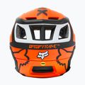 Cyklistická přilba FOX Dropframe Pro Dvide oranžovo-černá 29396 11