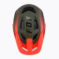 Cyklistická přilba FOX Speedframe Pro Fade zeleno-oranžová 29463_099_L 6