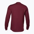 Pánský cyklistický dres FOX Ranger Dr MD Tred LS bordó 30100_299_S 2