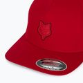 Kšiltovka Fox Racing Fox Head Flexfit flame red 3