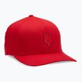 Kšiltovka Fox Racing Fox Head Flexfit flame red