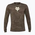 Pánské cyklistické tričko Longsleeve Fox Racing Ranger Tru Dri dirt brown