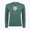 Dětské cyklistické tričko Longsleeve Fox Racing Ranger Jr hunter green 