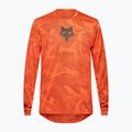 Pánské cyklistické tričko s dlouhým rukávem Fox Racing Ranger Tru Dri blood orange