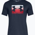 Pánské tričko Under Armour Boxed Sportstyle tmavě modré 1329581-408 5