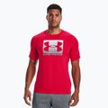 Pánské tričko Under Armour Boxed Sportstyle red/steel