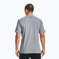 Pánské tréninkové tričko Under Armour Sportstyle Left Chest SS steel light heather/black 2