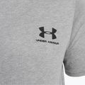 Pánské tréninkové tričko Under Armour Sportstyle Left Chest SS steel light heather/black 6