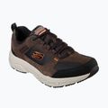 SKECHERS Oak Canyon pánské trekové boty chocolate/black 7