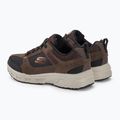 SKECHERS Oak Canyon pánské trekové boty chocolate/black 3