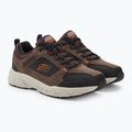 SKECHERS Oak Canyon pánské trekové boty chocolate/black 4