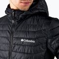 Pánská péřová bunda Columbia Powder Pass Hooded 010 černá 1773271 4