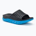 Dámské pantofle   HOKA Ora Recovery Slide 2 ebony/dresden blue