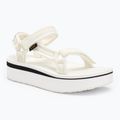 Dámské turistické sandály Teva Flatform Universal Mesh Print bright white