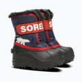 Dětské sněhule Sorel Snow Commander nocturnal/sail red 9