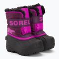 Dětské sněhule Sorel Snow Commander purple dahlia/groovy pink 4