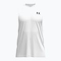 Pánské tréninkové tričko Under Armour Left Chest Cut Off Tank white/black
