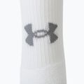Under Armour Heatgear Crew sportovní ponožky 3 páry bílé 1346751 4