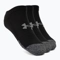Under Armour Heatgear No Show sportovní ponožky 3 páry černé 1346755