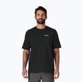 Pánské trekingové tričko Patagonia P-6 Logo Responsibili-Tee black