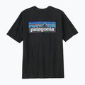 Pánské trekingové tričko Patagonia P-6 Logo Responsibili-Tee black 6