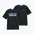 Pánské trekingové tričko Patagonia P-6 Logo Responsibili-Tee black 7