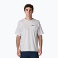 Pánské trekingové tričko Patagonia P-6 Logo Responsibili-Tee white 2
