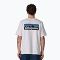 Pánské trekingové tričko Patagonia P-6 Logo Responsibili-Tee white 4