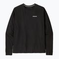 Pánské trekové tričko longsleeve Patagonia P-6 Logo Responsibili black 4